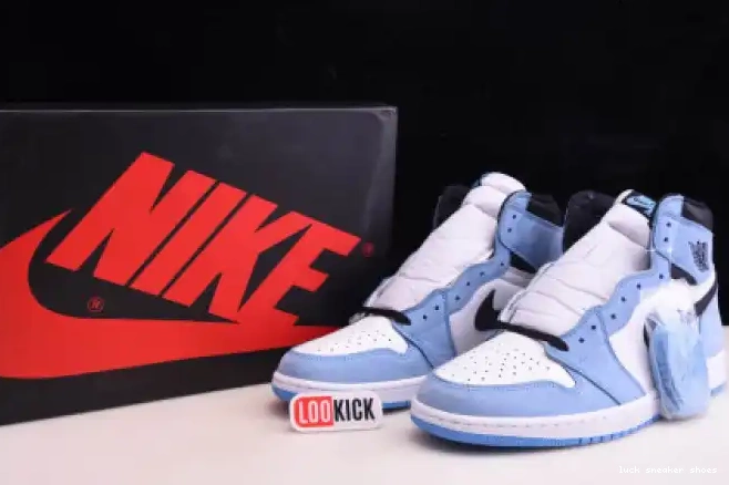 Reps LUCY 1 BLACK UNIVERSITY 555088-134 JORDAN WHITE BLUE HIGH RETRO AIR 0514